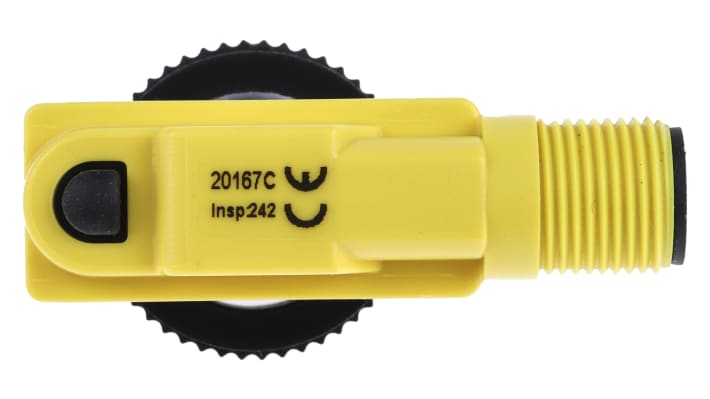 Sensore di prossimità PNP Banner QS18UPAQ8, M18 x 1, rilevamento 50-500 mm, IP67, alimentazione 12-30 V c.c.