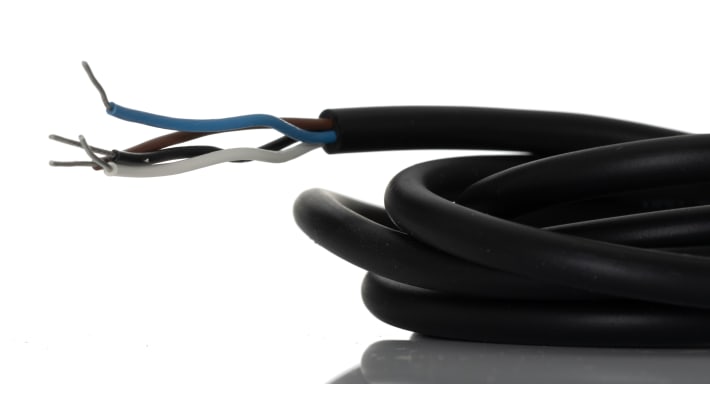 Banner SM312LV, sensore fotoelettrico rettangolare a retroriflessione, rilevamento fino a 5 m, IP67, montaggio frontale o a vite.