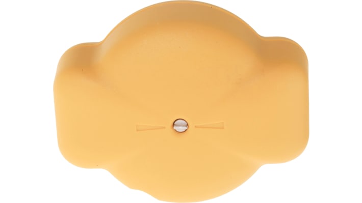 Allen Bradley Guardmaster 440E-A17105, tenditore in nylon rinforzato giallo per sistemi di tensionamento funi, forza di tenuta 500N. Include accessori per installazione rapida.