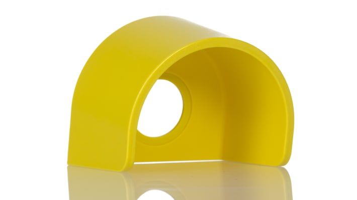 Collare protettivo Siemens 3SU1900-0DY30-0AA0 per pulsante di emergenza 48x75mm - serie Sirius ACT: design modulare, visibile e facile da montare.