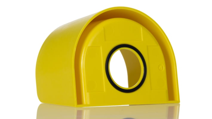 Collare protettivo Siemens 3SU1900-0DY30-0AA0 per pulsante di emergenza 48x75mm - serie Sirius ACT: design modulare, visibile e facile da montare.