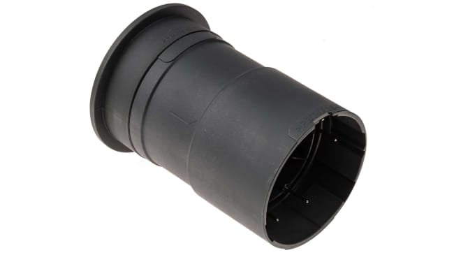 Schneider Electric XVUC21B: Base e coperchio terminazione 24V c.a./c.c. IP65, Ø base 60mm. Ideale per sistemi di automazione industriale.