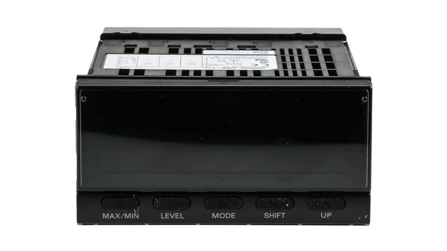 Misuratore digitale multifunzione Omron K3HB-VLC 24 VAC/DC, display LCD 5 cifre, dimensioni 101,2x112x48 mm, grado di protezione IP66.