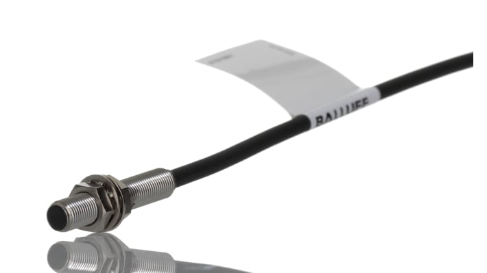 BALLUFF BES 516-3005-G-E4-C-PU-02, sensore di prossimità induttivo cilindrico PNP, M5, rilevamento 1,5 mm, IP67.