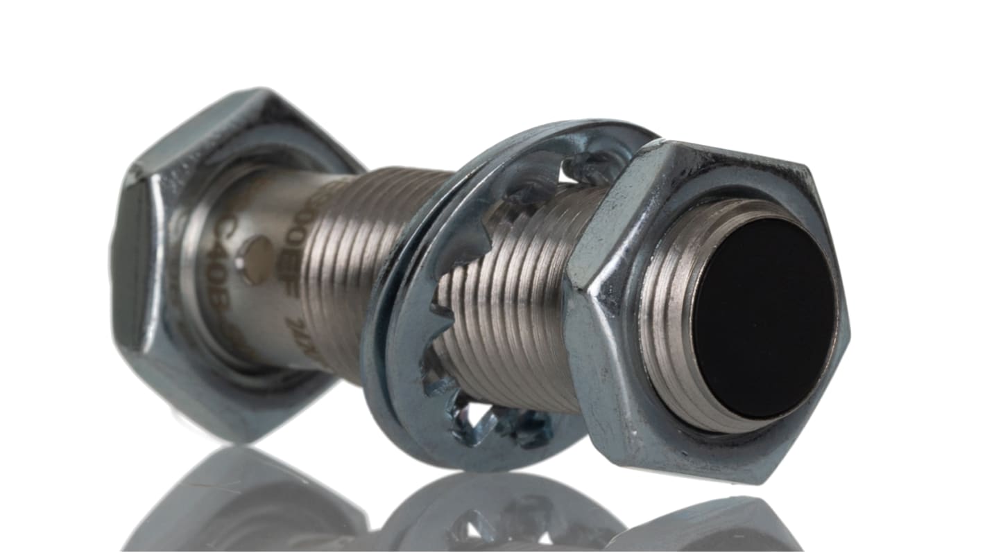 Sensore di prossimità induttivo BALLUFF BES M12ME-PSC40B-S04G-003, PNP, M12, rilevamento 4 mm, IP68, 10-30 V c.c.