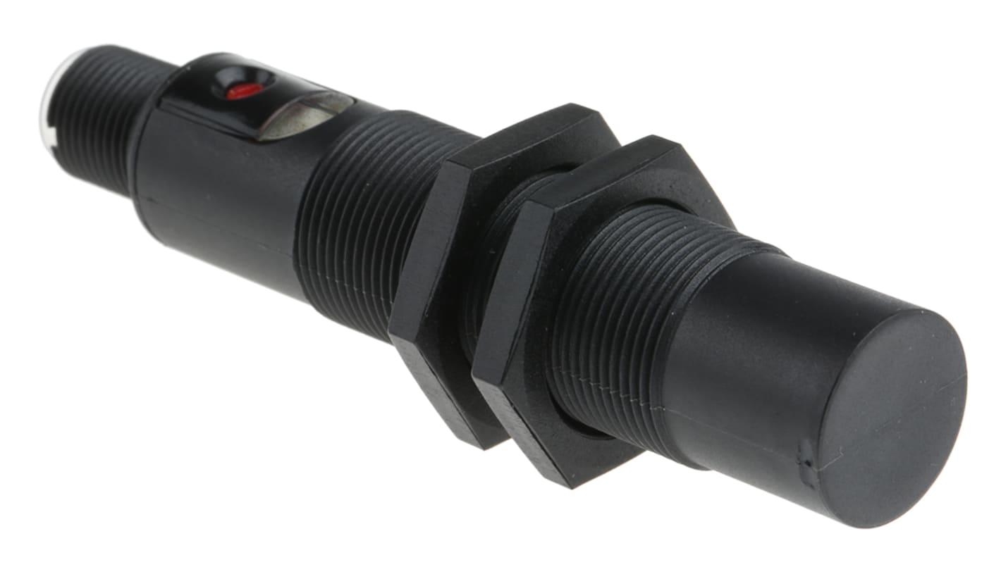 Sensore di prossimità cilindrico BALLUFF BCS M18BBG2-PSC15H-S04K, PNP, rilevamento 15 mm, connettore M12, grado di protezione IP67.