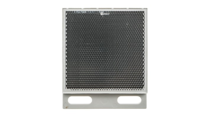 Riflettore BALLUFF BOS R-22 per sensori retroriflettivi laser, forma rettangolare, compatibile con accessori Balluff.