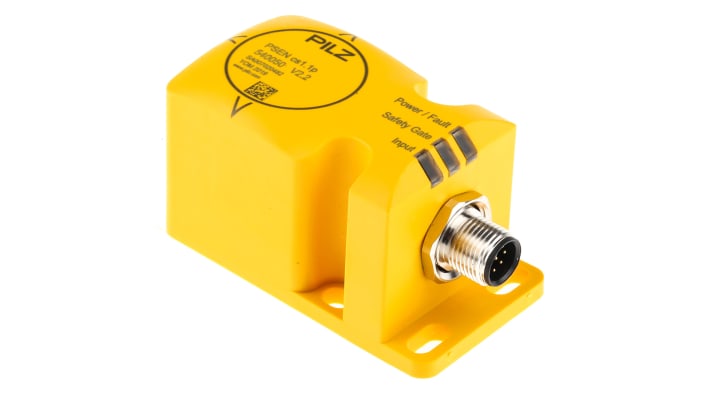 Interruttore di sicurezza senza contatto Pilz 540000, tecnologia transponder, grado di protezione IP67, connessione M12.