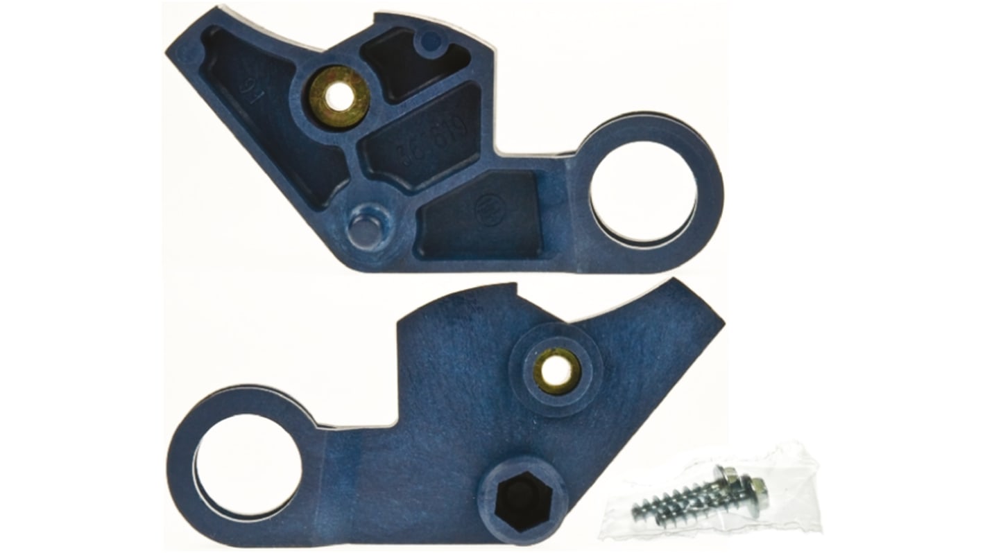 Interblocco meccanico Schneider Electric LA9FG970 per contattori LC1F 185, montaggio diretto, protezione da sovraccarico, certificato CSA e UL.