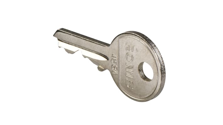 Chiave per interruttore a chiave Schneider Electric Q99900901, in metallo, per selettori della serie XY2C, peso 0,006 kg.