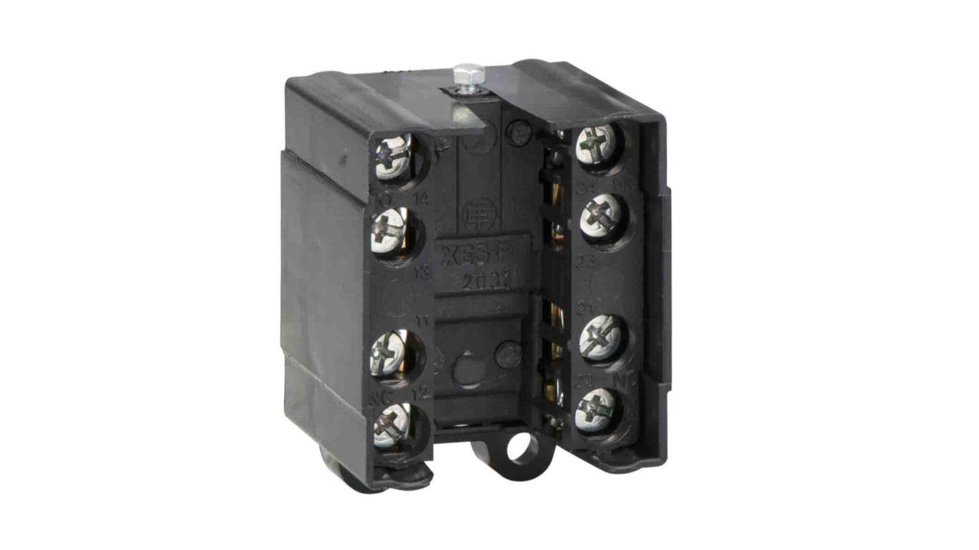 Interruttore di fine corsa Telemecanique Sensors XESP2151L, configurazione NO/NC, corrente 10A, tensione 240V AC.