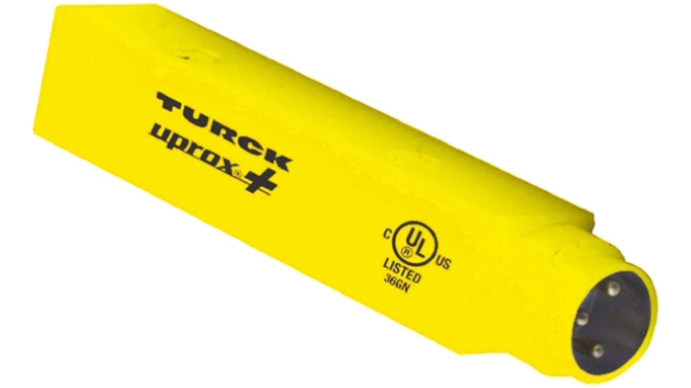 Sensore di prossimità PNP Turck NI4U-Q8SE-AP6X, induttivo, 4 mm, IP68, 10-30 V c.c., 40x8x8 mm, -30°C a +85°C.