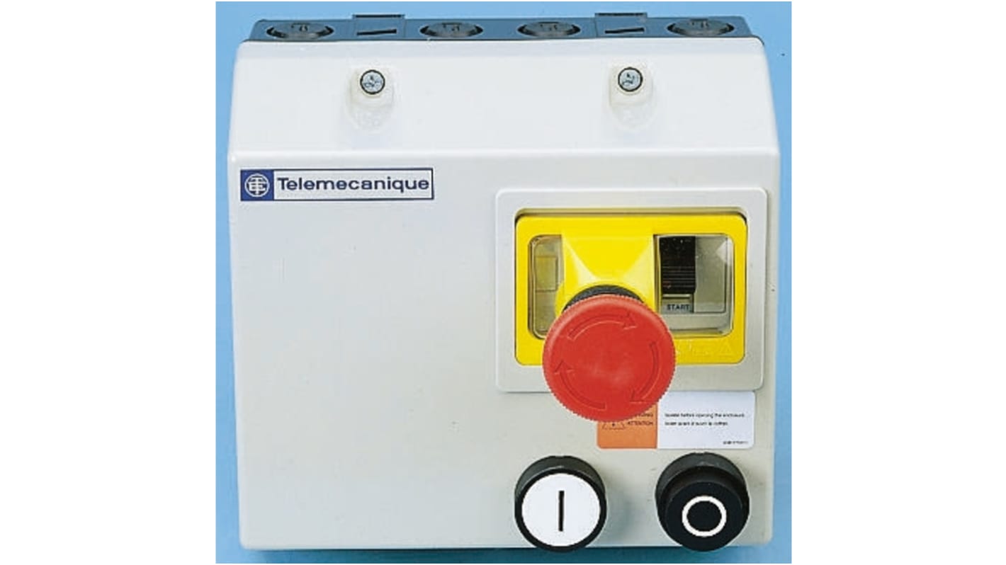 Starter DOL automatico Schneider Electric LG7K06Q708 per motori 3 fasi, potenza 1.5 kW, dimensioni 165x175x120 mm, grado di protezione IP657.