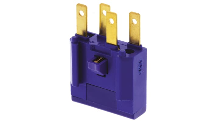 Saia-Burgess TH593566000, blocco contatti 1CO per interruttori a coda di rondine, contatti autopulenti in argento, compatibile con serie TK2.