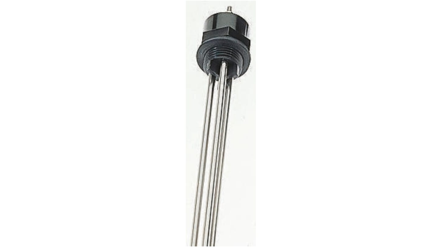 Elettrodo Omron PS-31 SUS304, montaggio a pannello, in acciaio inox, resistenza da -10 a +70 °C, raccordo 1/2 poll. BSP.