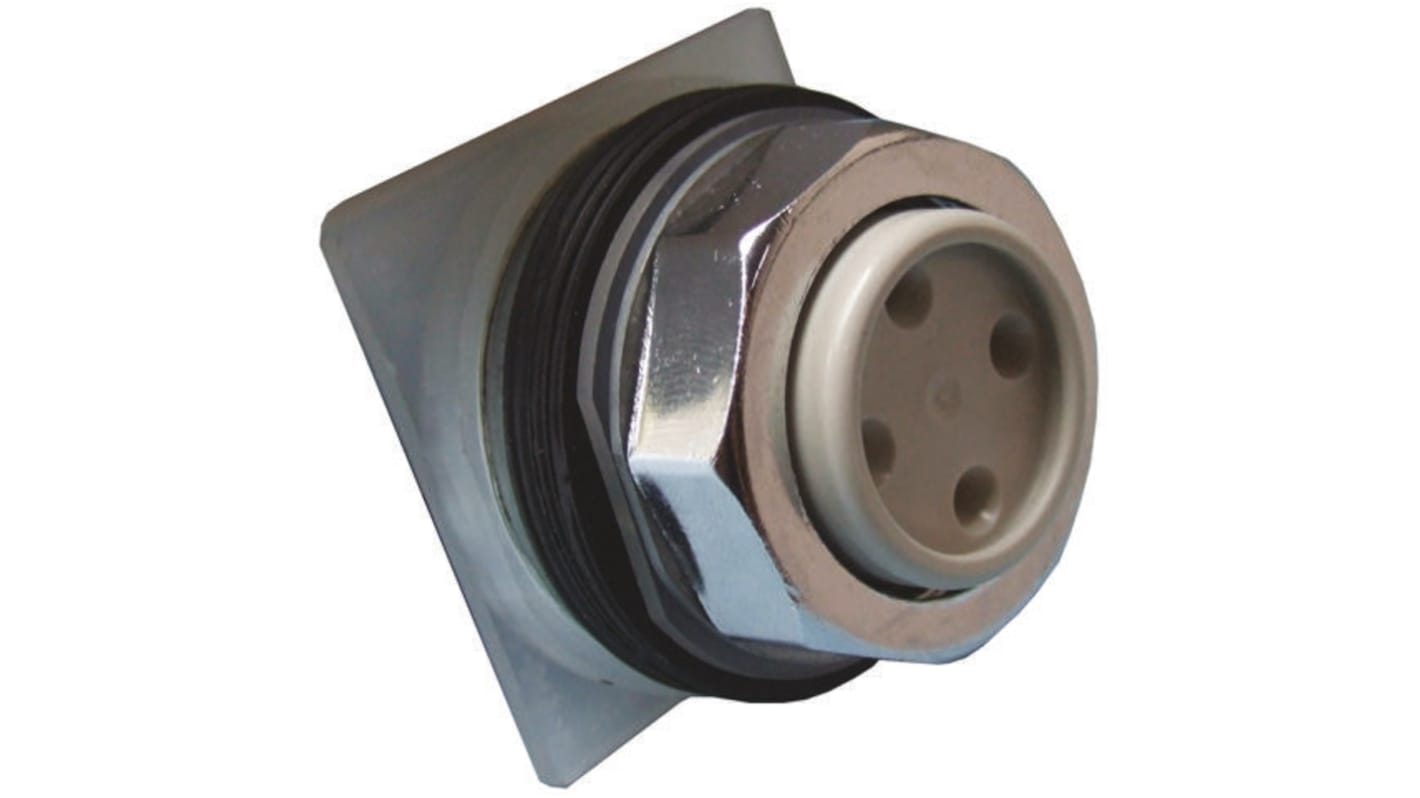 Attuatore pulsante instabile Schneider Electric 9001KR3U, testa non illuminata, base metallica, diametro foro 30mm, IP66.