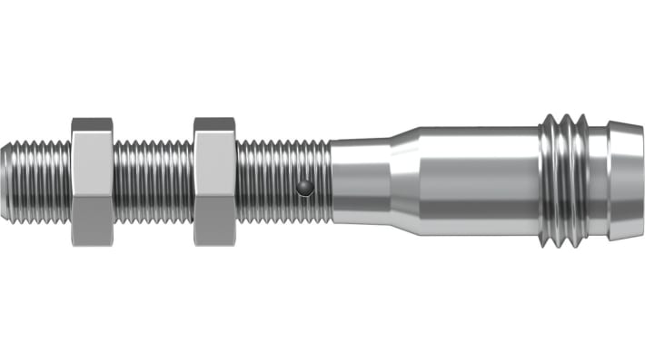 Festo SIEN-M5B-PS-S-L, sensore di prossimità induttivo PNP, M5, rilevamento 0,8 mm, IP67, montaggio a filo, 38 mm.