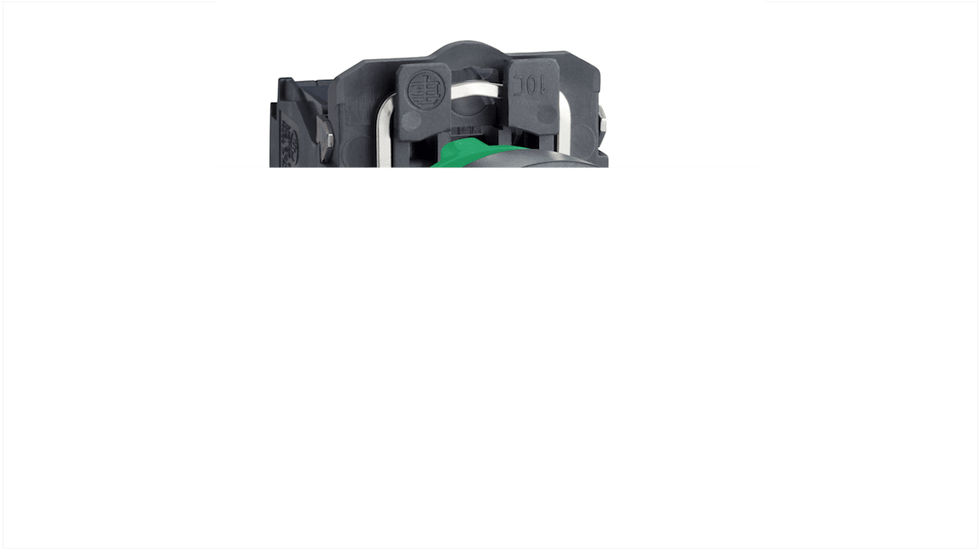 Selettore a 2 posizioni Schneider Electric XB5AD25 - Foro 22mm, 600V AC/DC - Resistente all'umidità, ideale per pannelli di controllo.