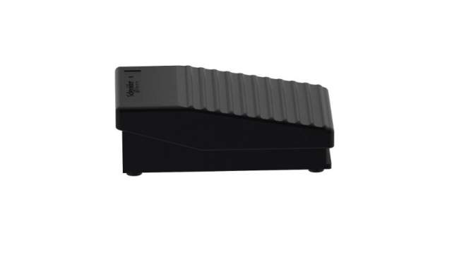 Interruttore a pedale instabile On-Off Schneider Electric XPEA110, SPST, IP43, dimensioni 161 x 94 x 54 mm, colore nero.