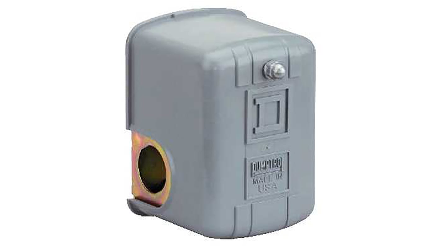 Pressostato differenziale Telemecanique Sensors 9013FSG2J20, azionamento a membrana, pressione 15-30 psi, grado di protezione IP20.