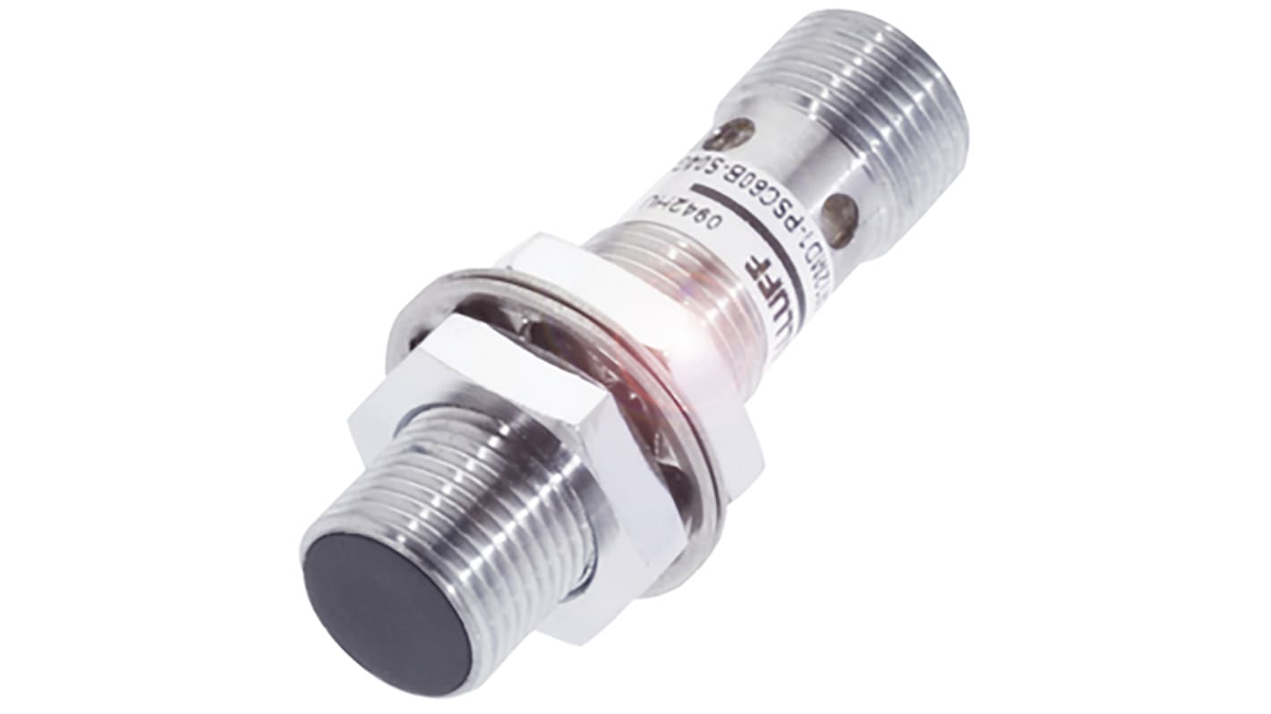 Sensore di prossimità induttivo PNP BALLUFF BES M12MD1-PSC60B-S04G, M12 x 1, rilevamento 6 mm, IP67, 10-30 V c.c.