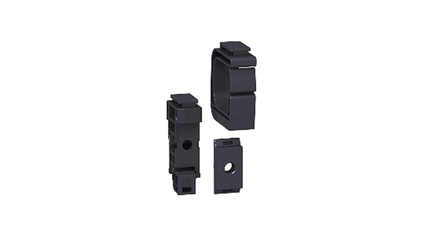Schneider Electric A9XMFA04 - Kit di montaggio Acti9 per iC60 e Acti9 Smartlink. Include barre di distribuzione, connettori e altri accessori. Set da 6 unità. Per arricchire e potenziare il tuo sistema industriale elettronico.