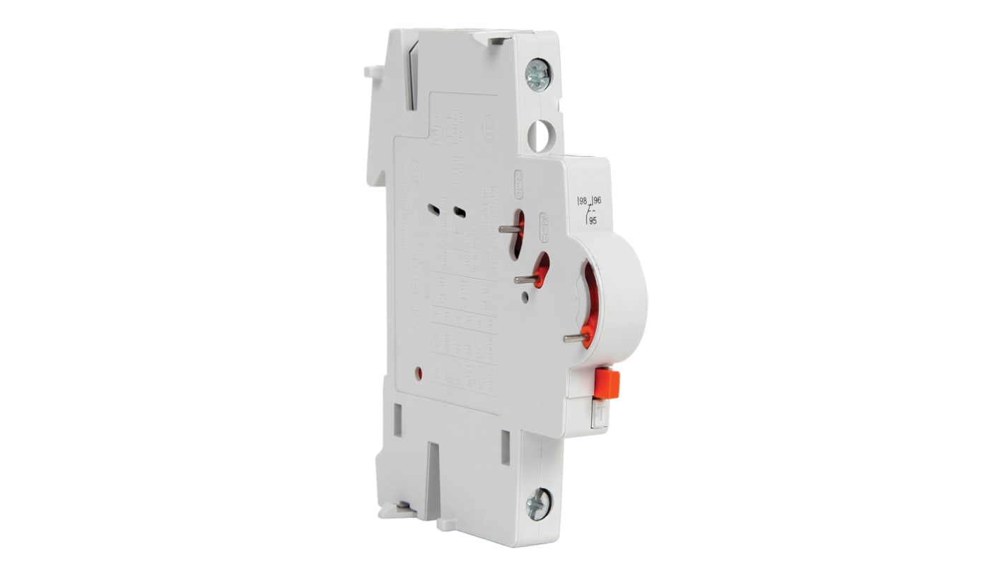 Contatto di rilascio ausiliario Allen Bradley 189-ASCR3 per MCB Serie 1492-D - CE, CCC, IEC. Compatibile con alimentatori c.a. e c.c. per applicazioni industriali e domestiche.