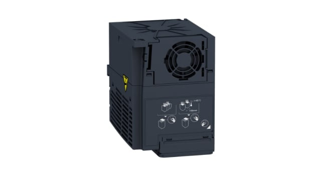 Schneider Electric ATV320U11N4C: Azionamento a velocità variabile trifase 1,1 kW 400V 3 fasi per automazione industriale. Controllo preciso e efficienza energetica.
