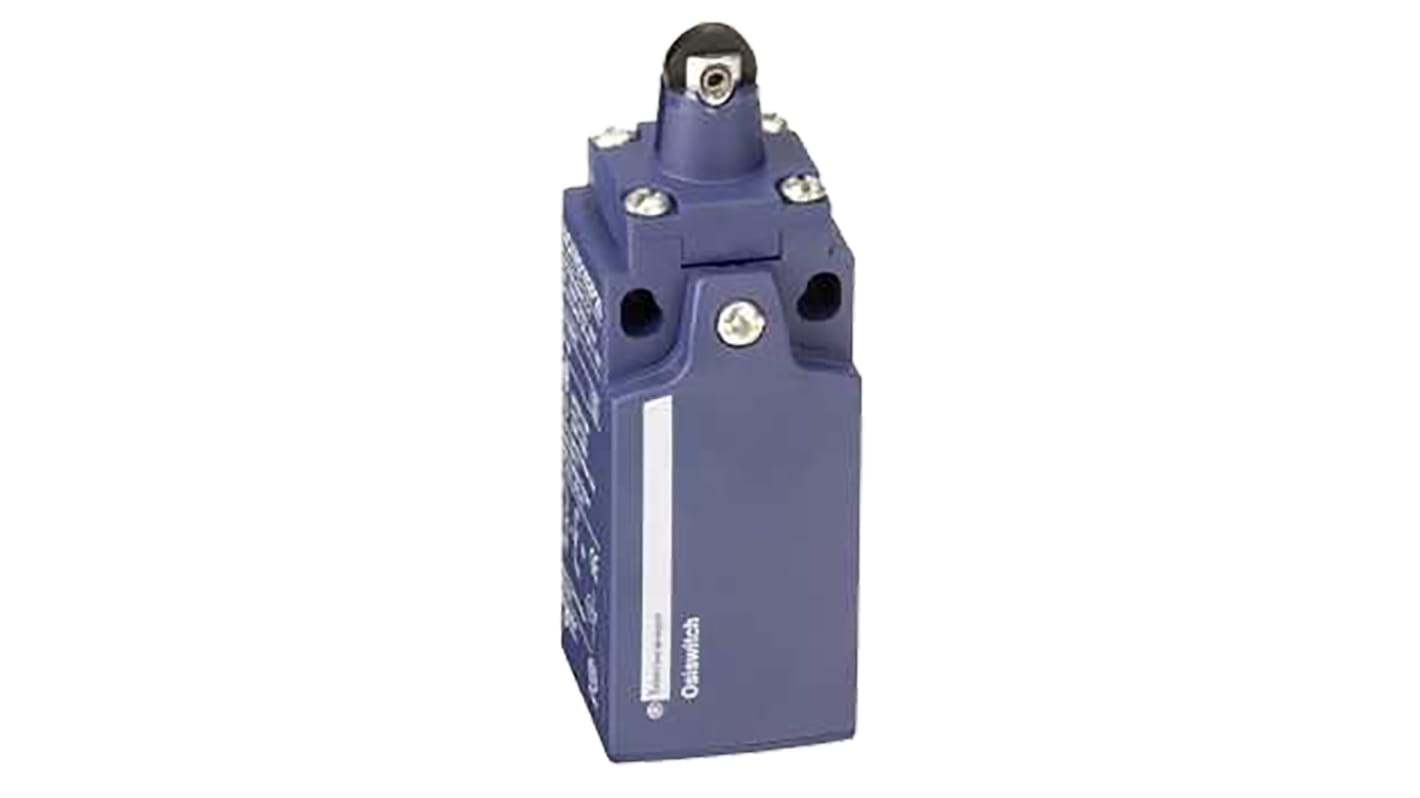 Interruttore di fine corsa Telemecanique Sensors XCKN2102G11 - Tasto a rotella, NO/NC, 240V, 10A, IP65. Soluzione compatta per applicazioni industriali.