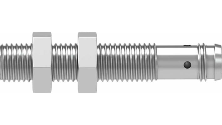 Sensore di prossimità Festo SIEN-M8B-PO-S-L, cilindrico PNP M8, rilevamento 1,5 mm, IP65/IP67, alimentazione 10-30 V c.c.