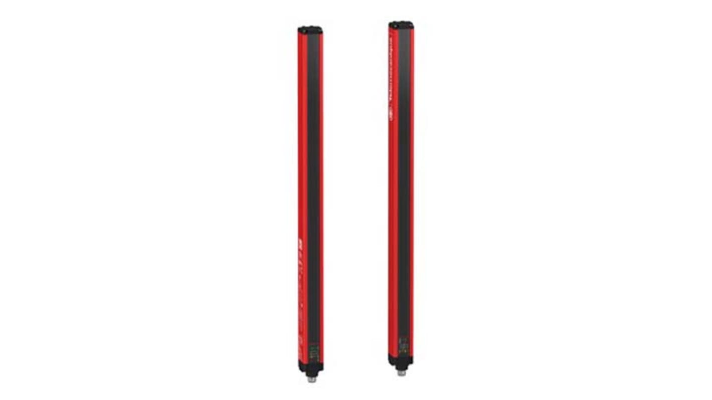 Barriera fotoelettrica Telemecanique Sensors XUSL2E30H016N, risoluzione 30mm, IP65/67, 24 V c.c., dimensioni 31 x 29,4 x 213 mm.