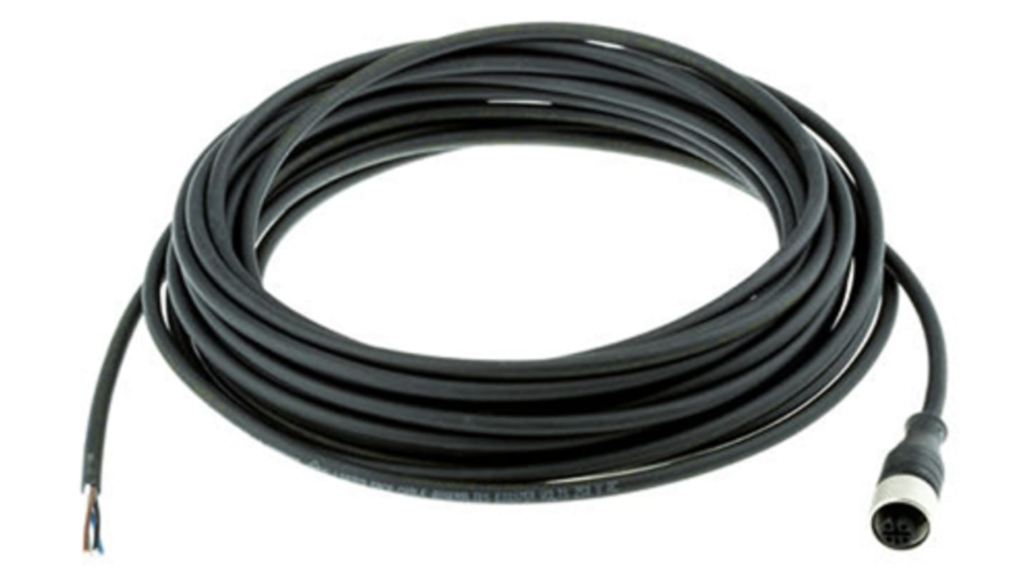 Connettori precablati per barriere fotoelettriche XUSL Telemecanique Sensors - XZCP29P11L10. Ideali per sistemi robotizzati e macchine utensili. IP65/67/69K.