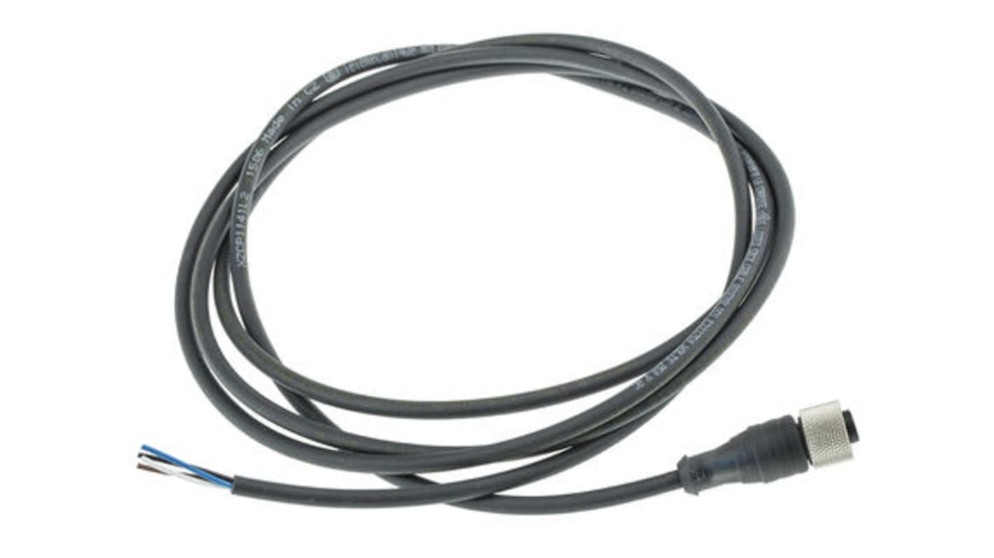 Connettore precablato Telemecanique Sensors XZCP29P11L5 per barriere fotoelettriche XUSL. Rilevamento lineare/angolare, IP65/67/69K, collare metallico. Ideale per sistemi robotizzati e macchine utensili.