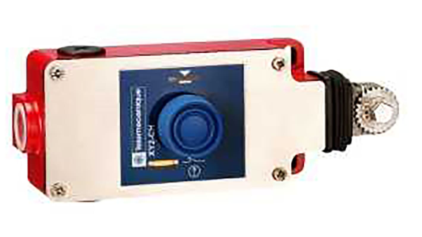 Interruttore a fune XY2CH di Telemecanique Sensors, configurazione 1NO/2NC, grado di protezione IP65, dimensioni 68 x 95 x 201 mm.