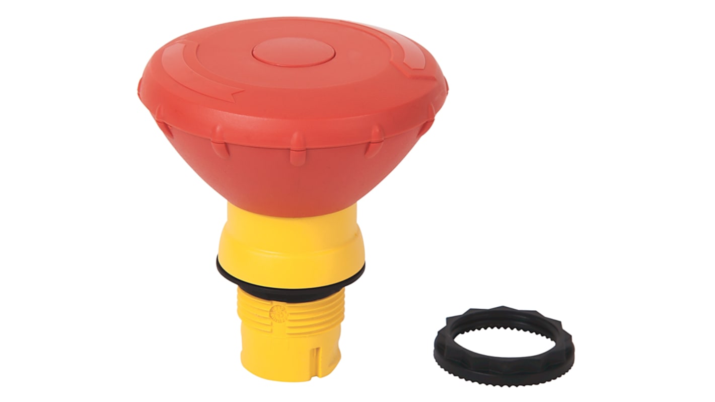 Testa di arresto di emergenza Allen Bradley 800F, Ø 22mm, IP66, Plastica, Non illuminato - Sicurezza e efficienza ottimizzate.