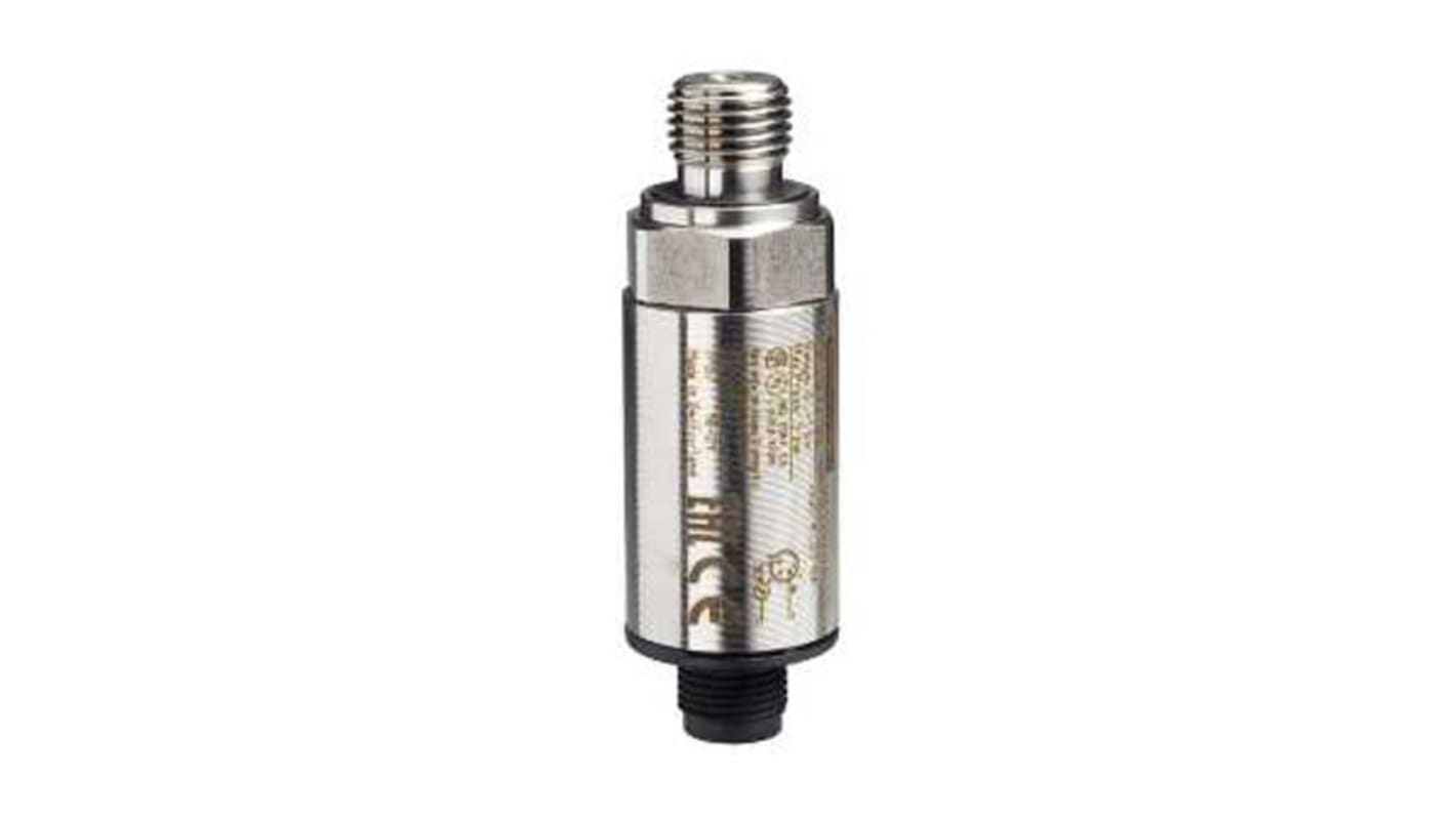 Pressostato elettronico Telemecanique Sensors XMLG006D21, max 6 bar, uscita analogica 4-20 mA, IP66, -15/+85 °C.