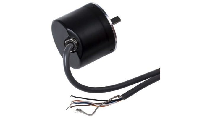 Encoder incrementale PNP Omron E6C2CWZ5B2000PR2M, 2000 impulsi/giro, diametro albero 6 mm, IP64, 12-24 V c.c.