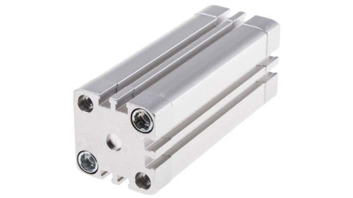 Cilindro pneumatico Festo ADN-506060IPA, doppio effetto, foro 50mm, corsa 60mm, montaggio verticale o orizzontale.