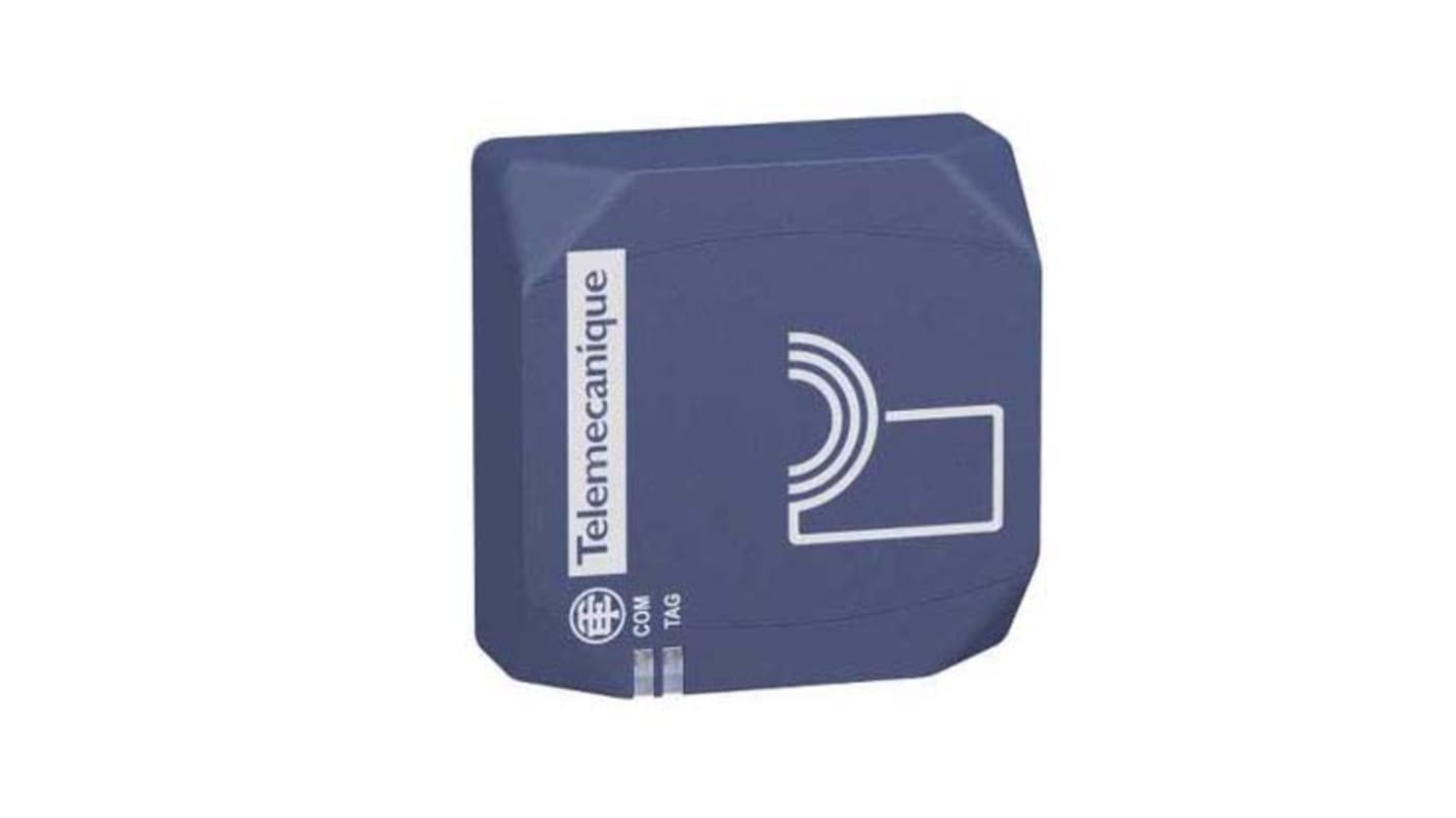 Antenna RFID Telemecanique Sensors XGCS490B201, 13,56 MHz, rilevamento fino a 100 mm, dimensioni 40 x 40 x 39,5 mm.