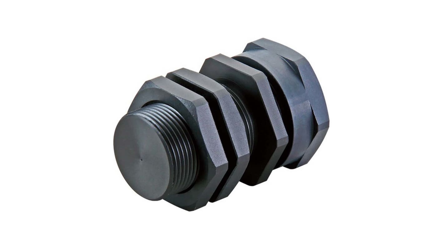 Manicotto di montaggio Omron Y92E-J8S12 per sensori E2E NEXT M8, compatibile con rilevamento a lunga distanza e cavi resistenti all'olio.