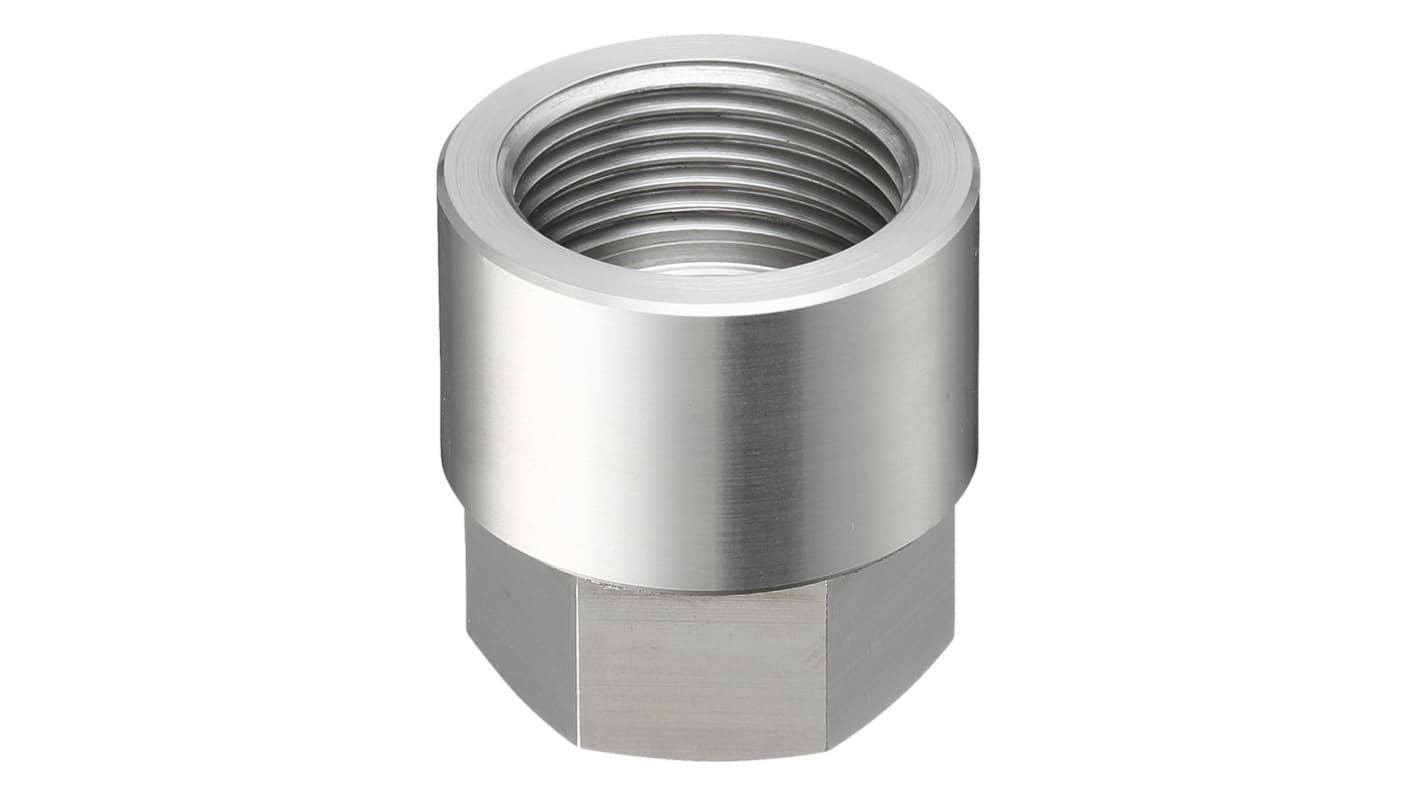 Adattatore Omron E8PC-YA-B14N per rilevamento di pressione e temperatura, compatibile con manometri e misuratori di portata.