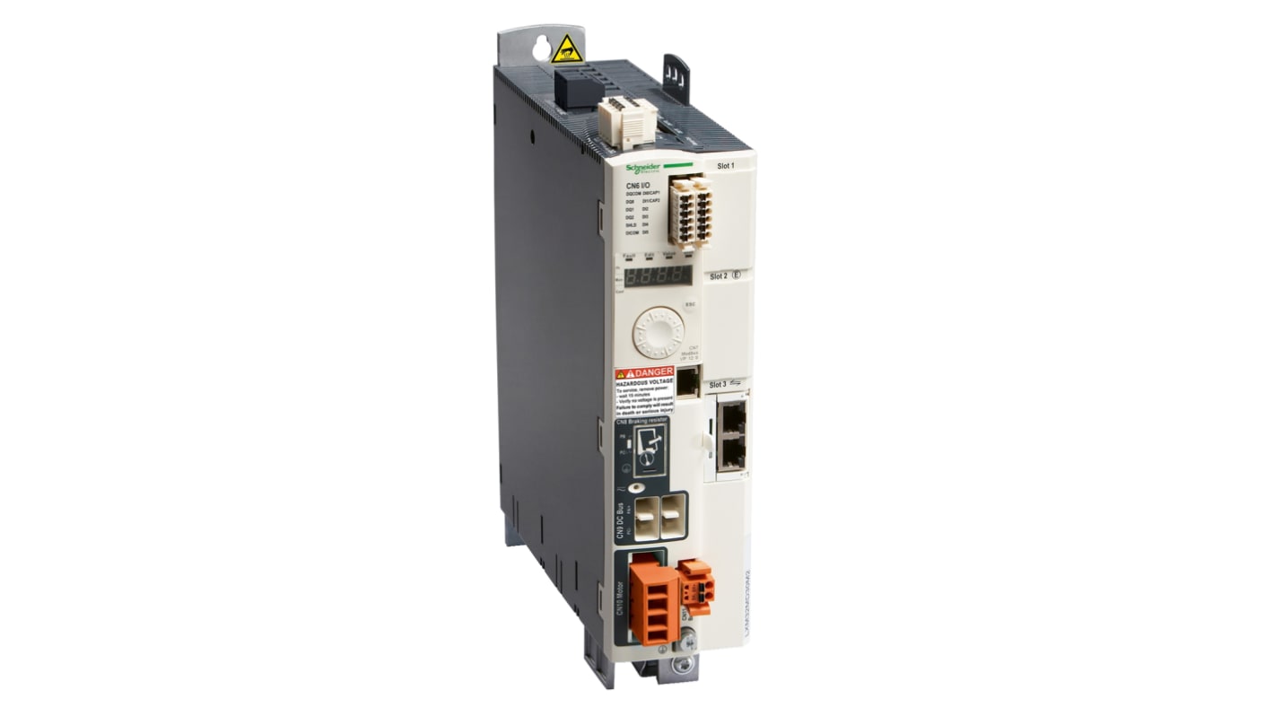 Controllore di sicurezza Schneider Electric LXM32MD12N4 - 24V DC, 16A, 30 LED - Ideale per applicazioni industriali - Affidabile ed efficiente.