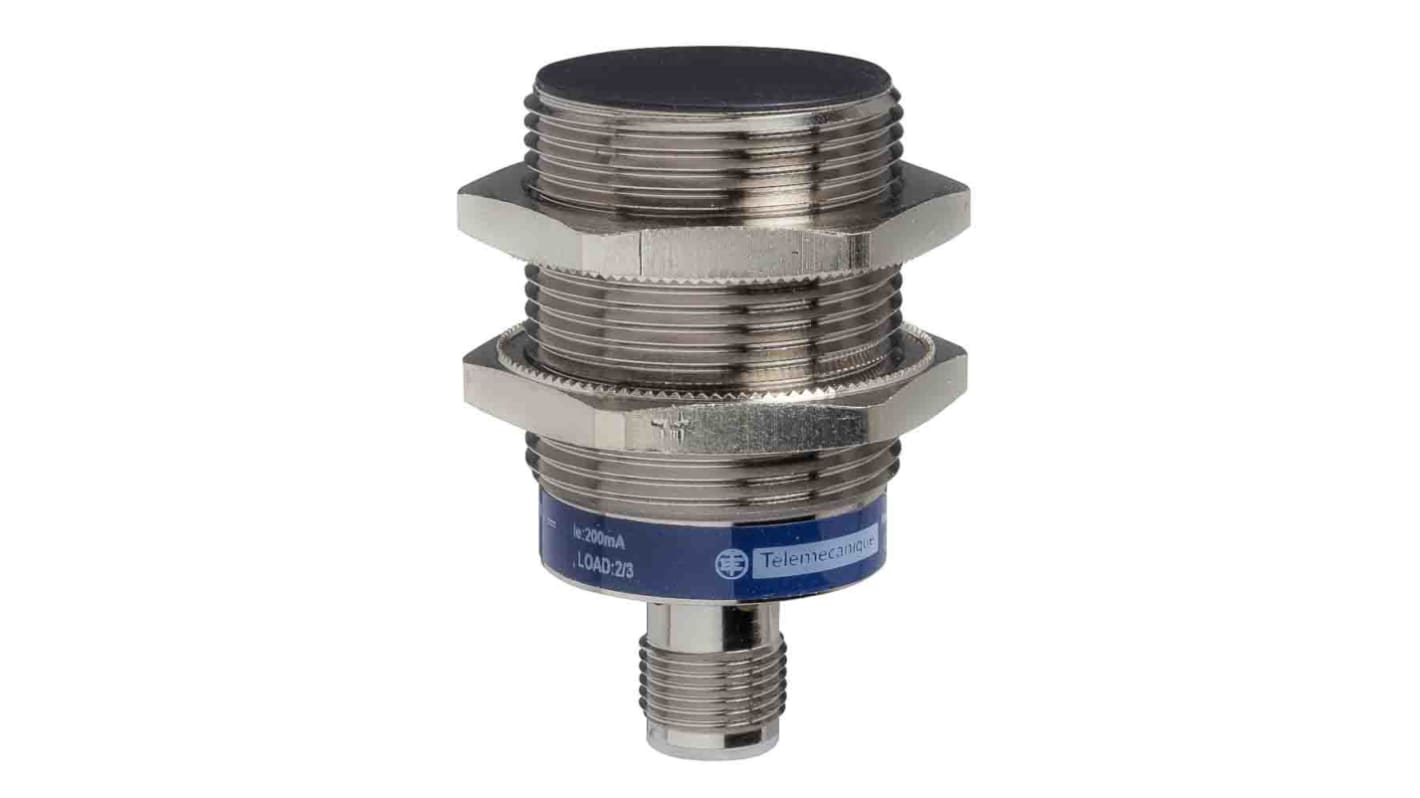 Sensore induttivo Telemecanique XS130B3PBM12 M30 Sn15mm 12-24VDC per applicazioni industriali. Alta precisione e affidabilità.
