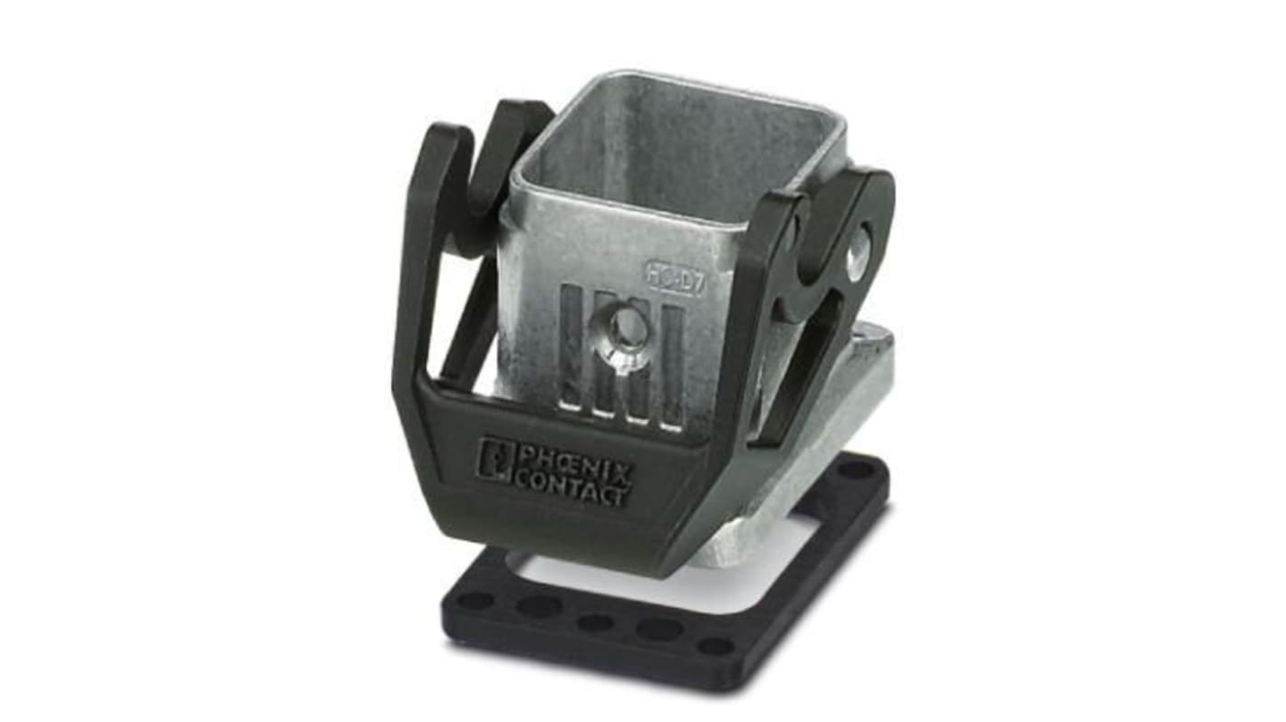 Base di montaggio a pannello Phoenix Contact 1419249 in alluminio resistente all'acqua, altezza 25,5 mm