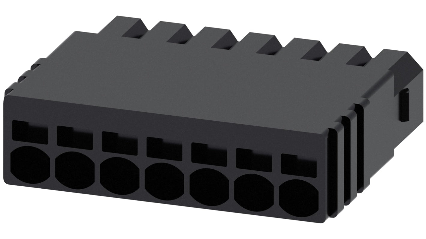 Morsettiera Siemens 3SU1900-0KT10-0AA0, connettore maschio per ambienti industriali, resistente a polvere e oli.