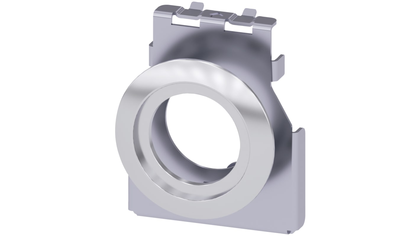 Adattatore Siemens 3SU1950-0KB10-0AA0 per dispositivi SIRIUS ACT, installazione snap-on, resistente a polvere e oli.