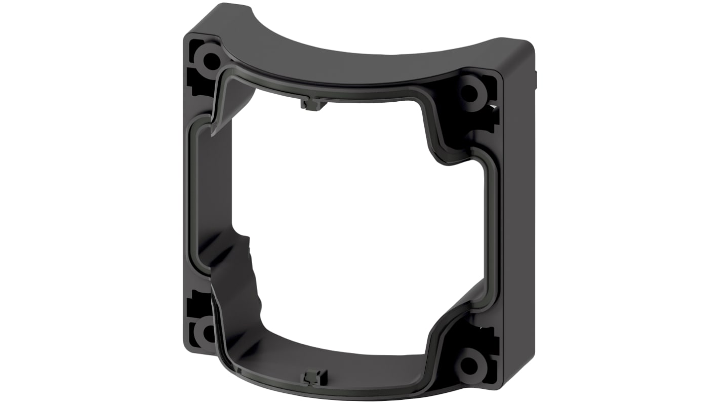 Adattatore Siemens 3SU1900-0JF10-0AA0 per moduli di contatto impilati, design robusto e montaggio snap-on.