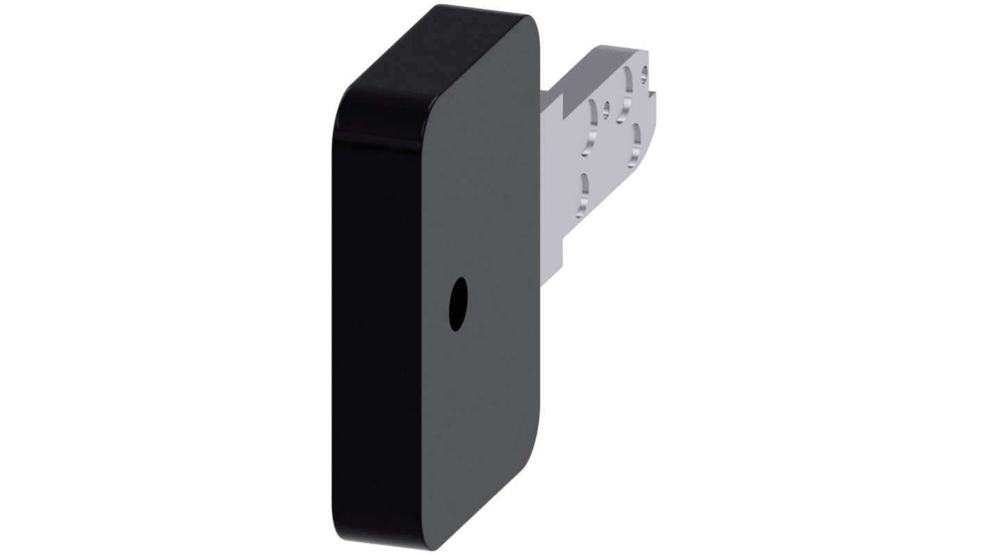 Chiave per interruttore a chiave Siemens SIRIUS ACT, design robusto in metallo e plastica, installazione snap-on, adatta per ambienti industriali.