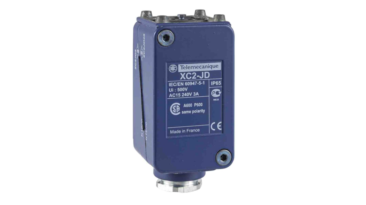 Interruttore di fine corsa Telemecanique Sensors ZC2JD4, 2 contatti di uscita, progettato per applicazioni industriali.