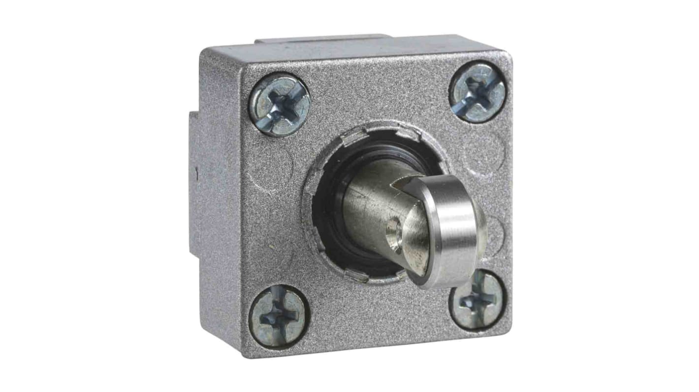 Interruttore di fine corsa Telemecanique Sensors ZCKE676, testa con pistone in acciaio, operante da -40 a 70 °C.